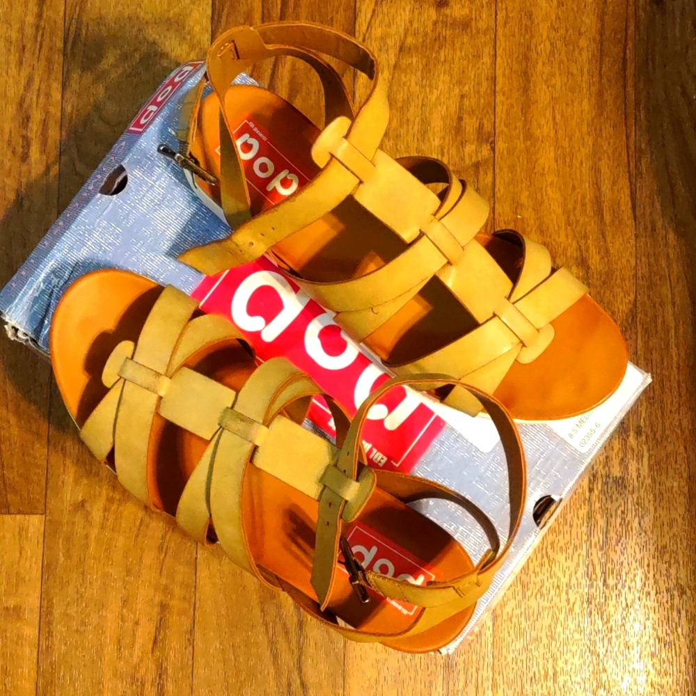 Pop Alpha Cognac color 8.5 worn once